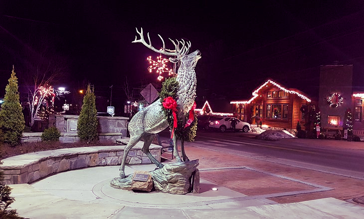 Statue in Banner Elk