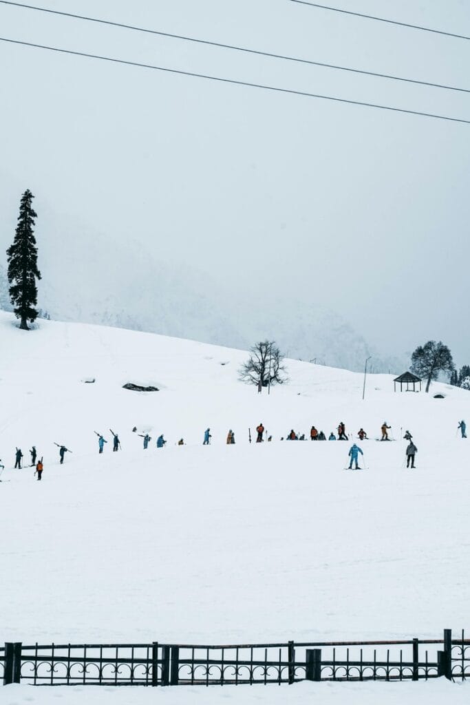 Family at Cataloochee Ski Area in North Carolina