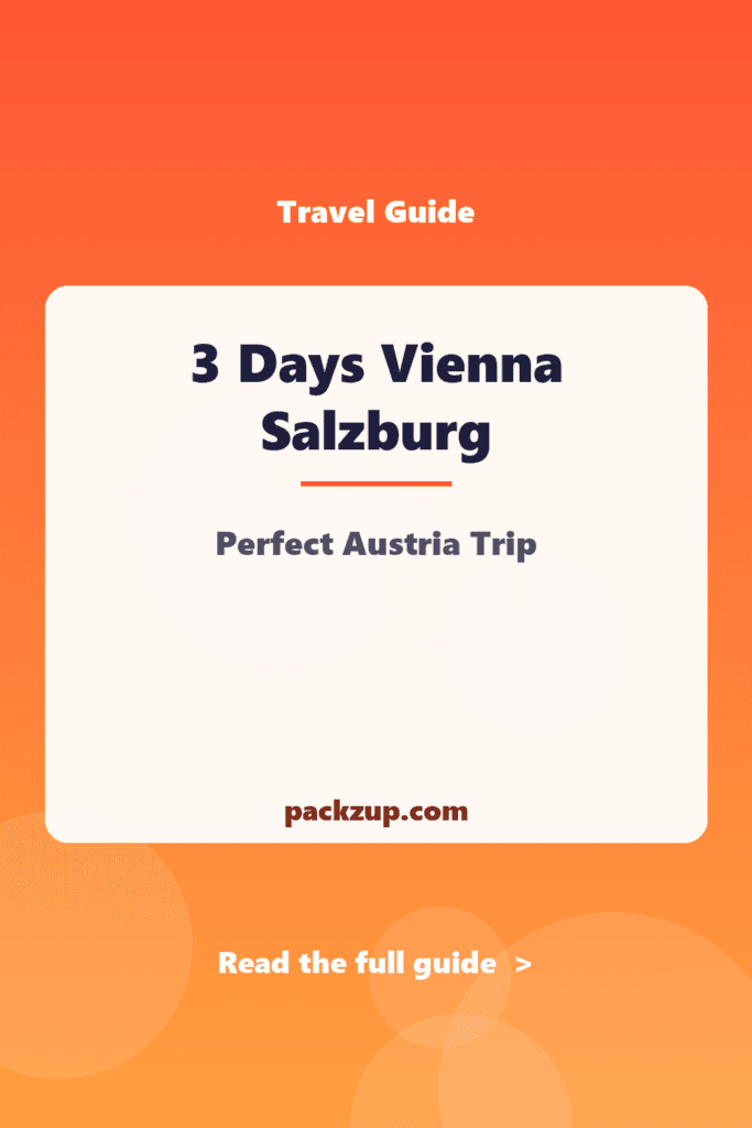 3 Days Vienna Salzburg - Perfect Austria Trip