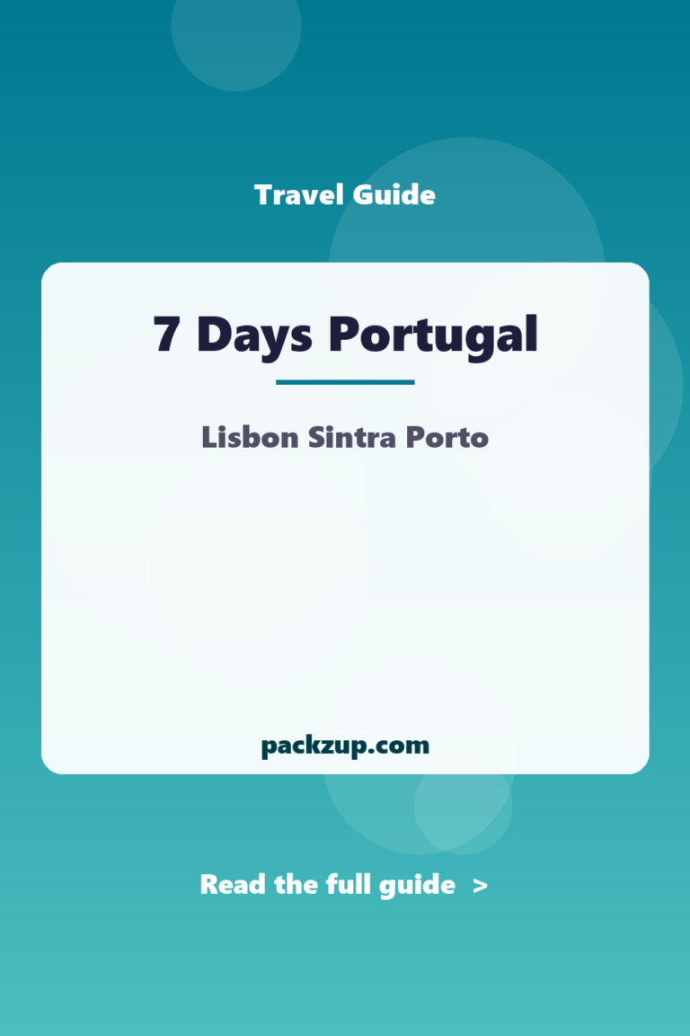 7-Day Portugal Itinerary: Lisbon, Sintra, Porto