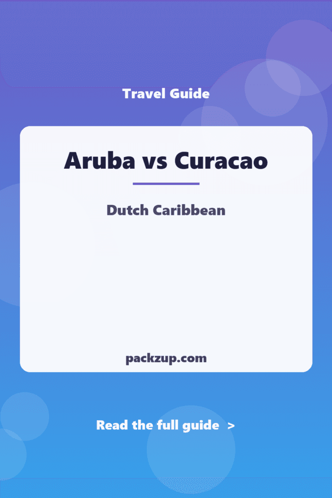 Aruba vs Curacao - Dutch Caribbean
