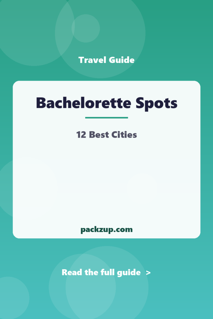 Bachelorette Spots - 12 Best Cities