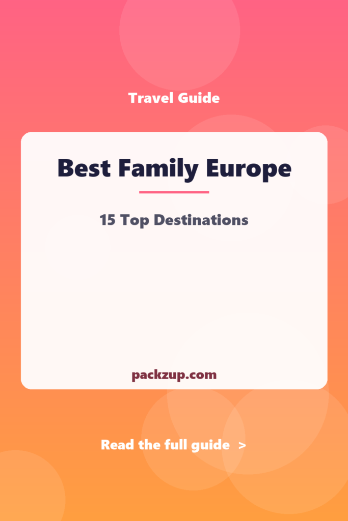 Best Family Europe - 15 Top Destinations