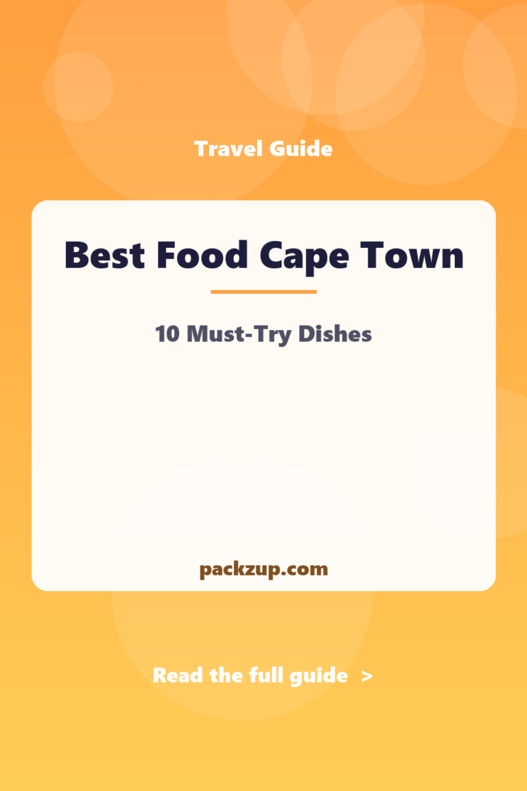 Best Food in Cape Town: 10 Must-Try Dishes