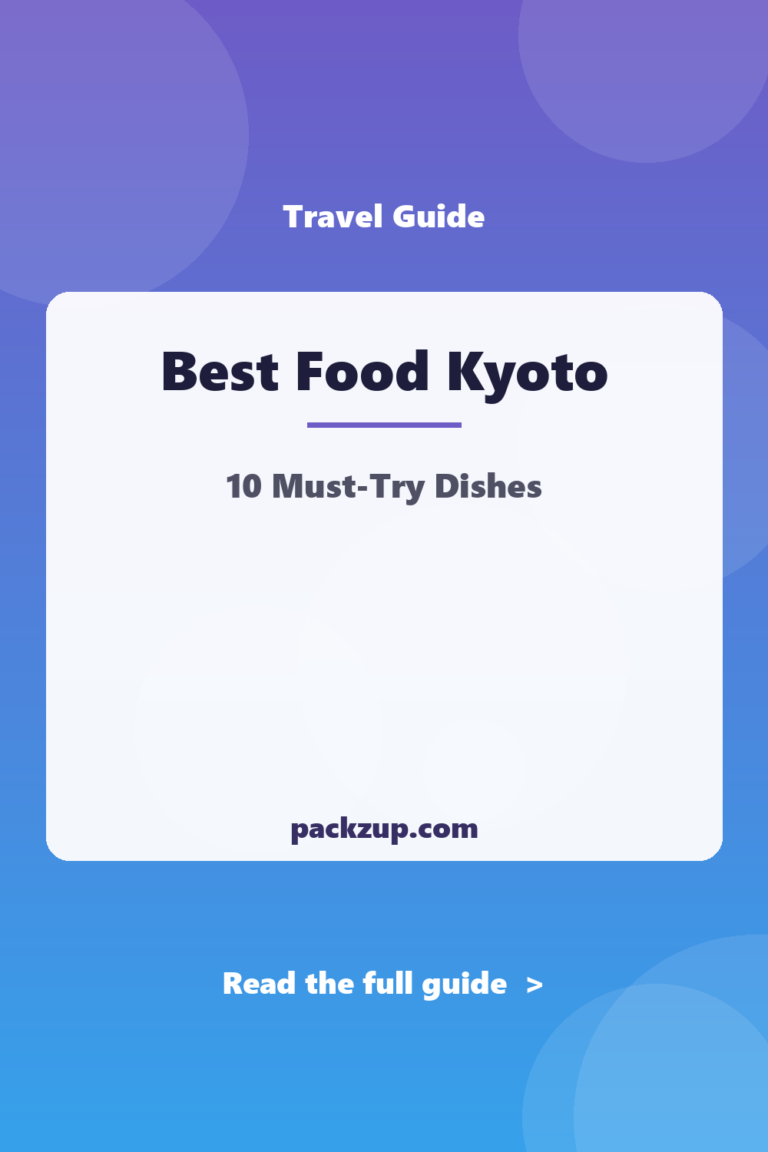 Best Food in Kyoto: 10 Must-Try Dishes