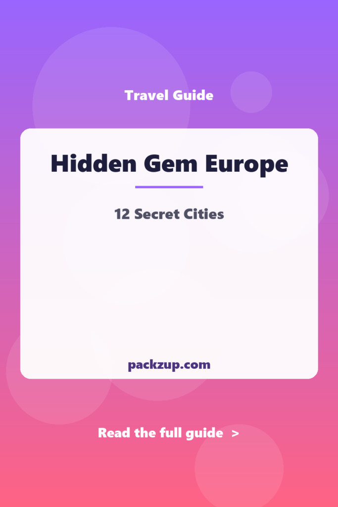 Hidden Gem Europe - 12 Secret Cities
