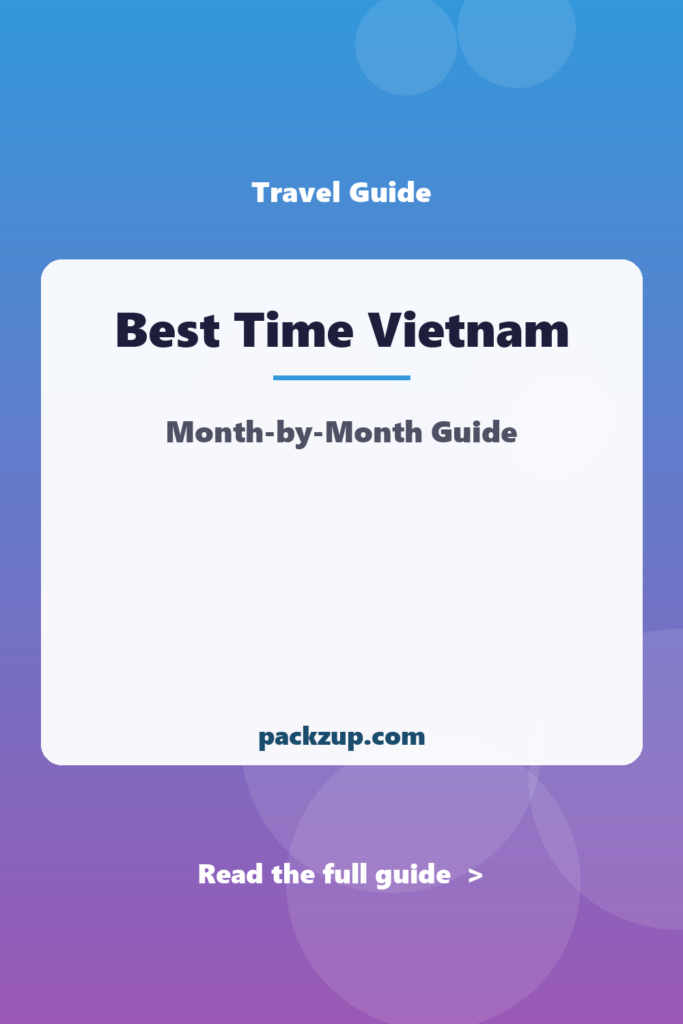 Best Time Vietnam - Month-by-Month Guide