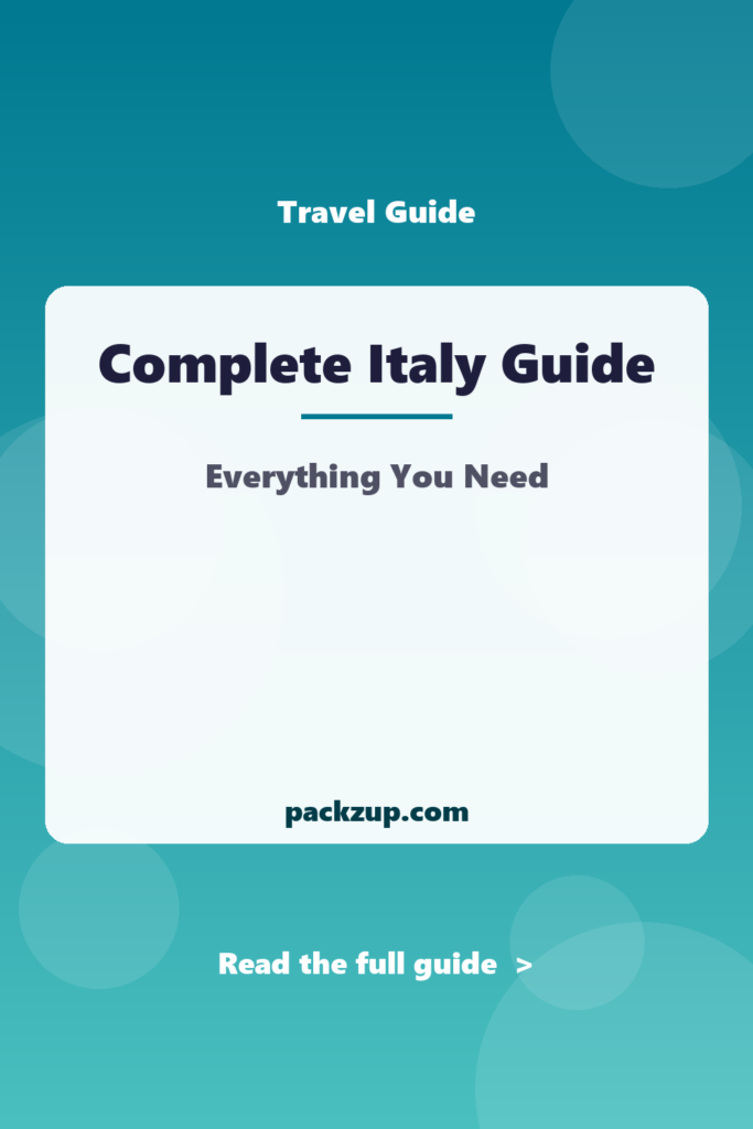 Complete Italy Guide - Everything You Need