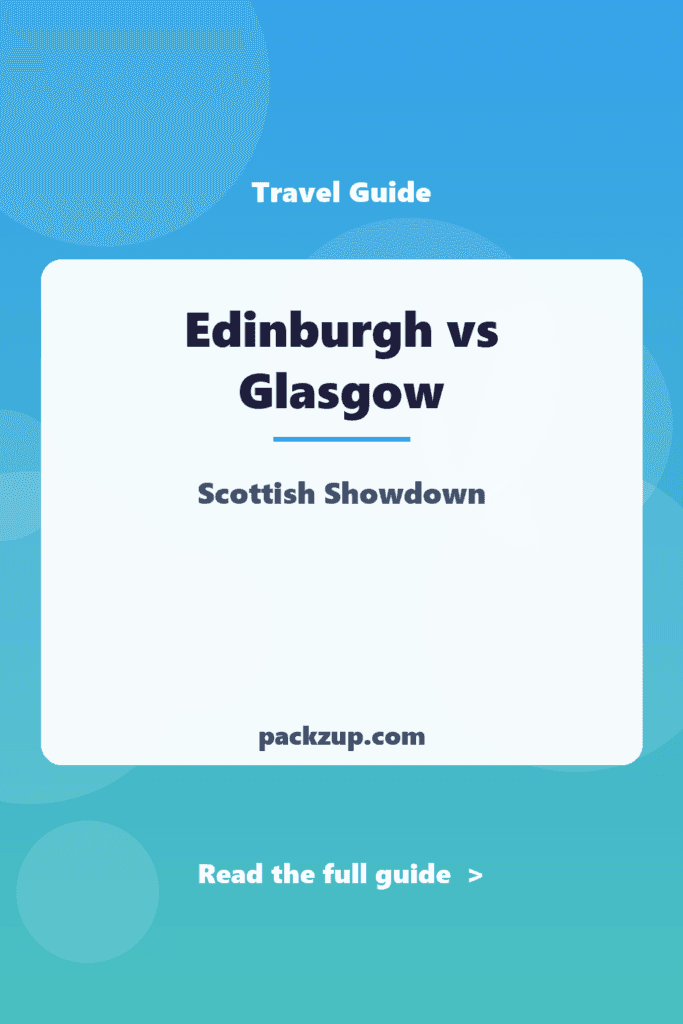 Edinburgh vs Glasgow - Scottish Showdown
