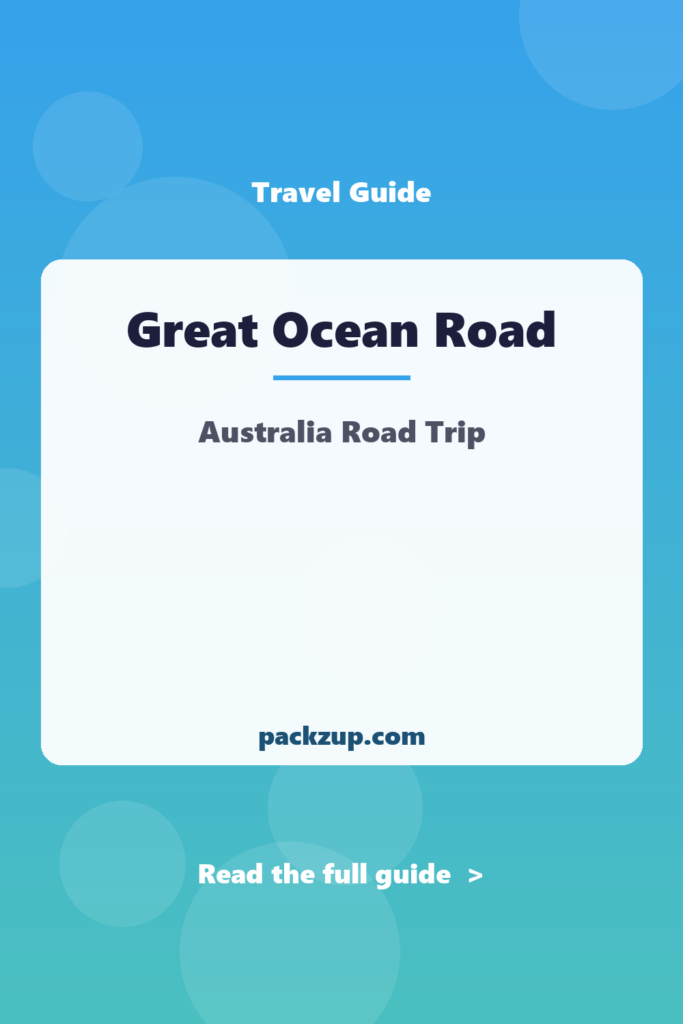 Great Ocean Road - Australia Road Trip