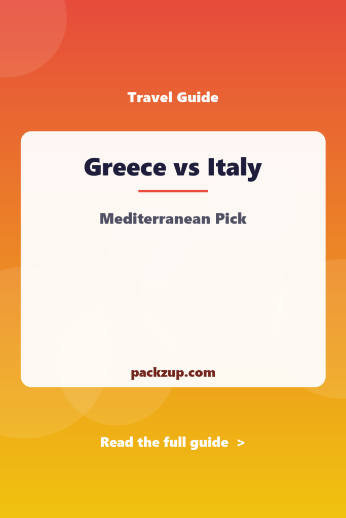 Greece vs Italy - Mediterranean Pick