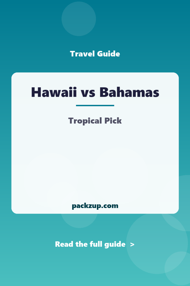 Hawaii vs Bahamas: Tropical Vacation Pick