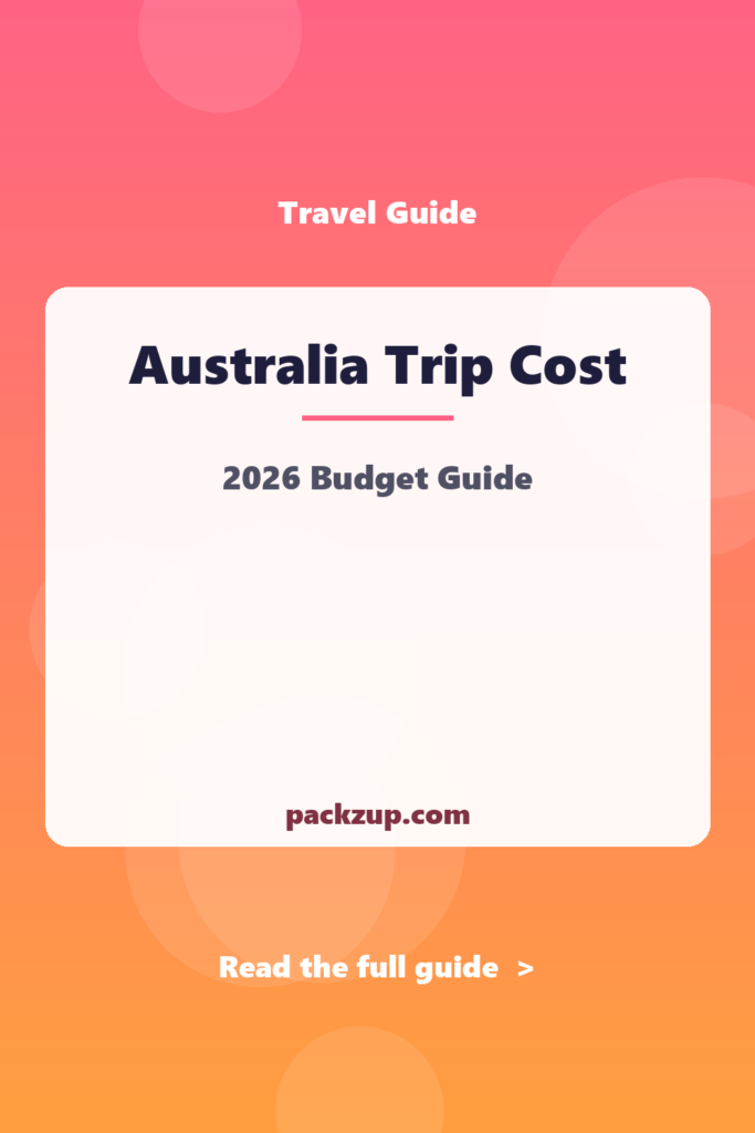 Australia Trip Cost - 2026 Budget Guide