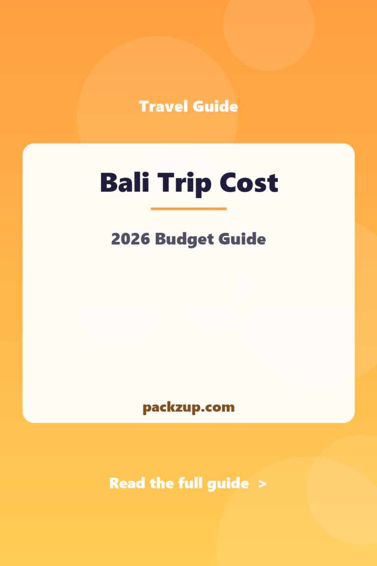 How Much Does a Trip to Bali Cost?