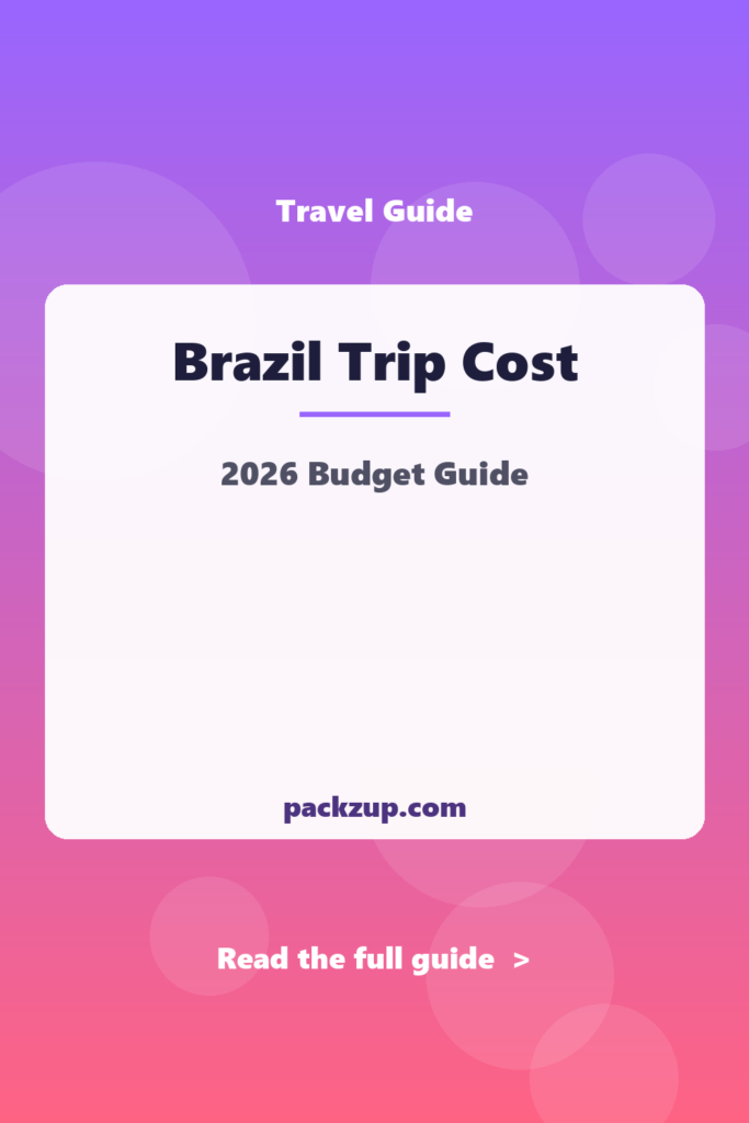 Brazil Trip Cost - 2026 Budget Guide