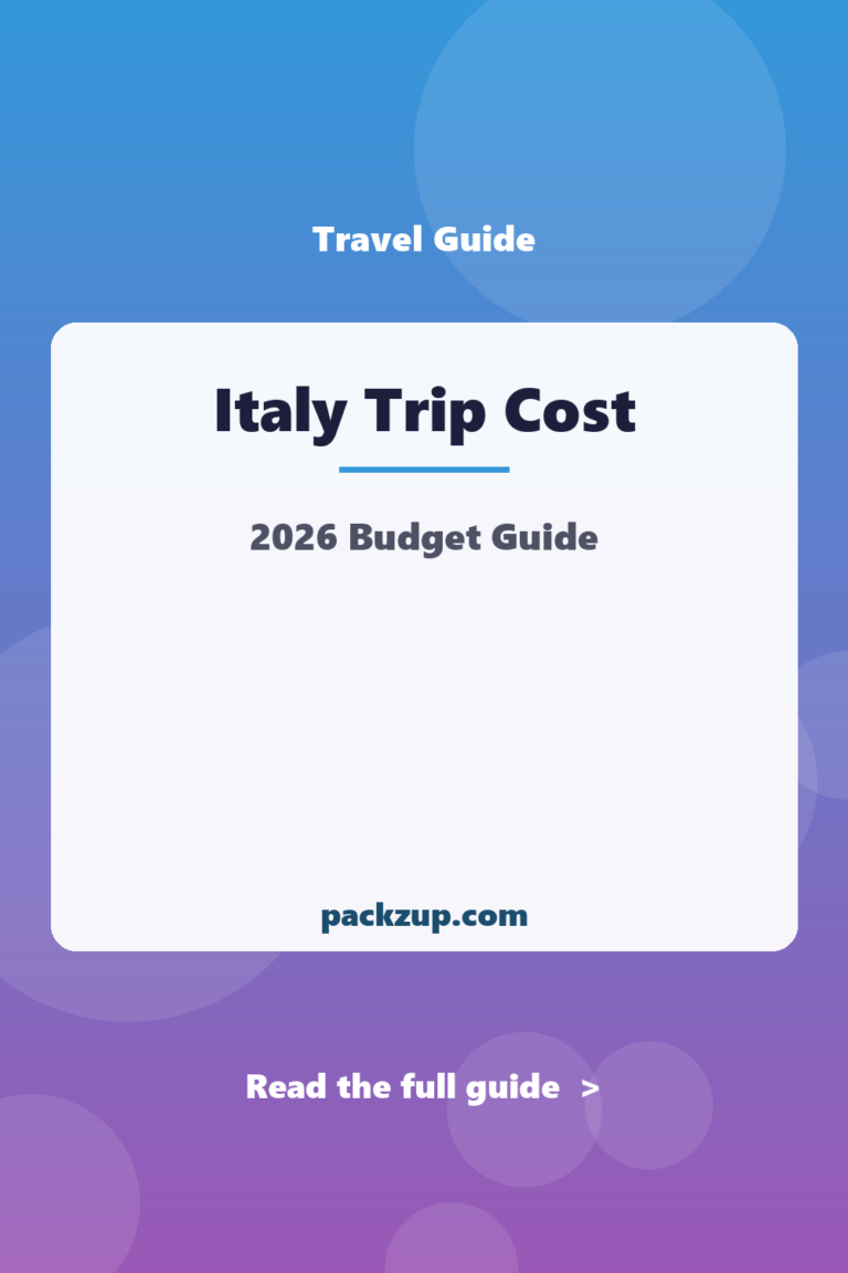How Much Does a Trip to Italy Cost?