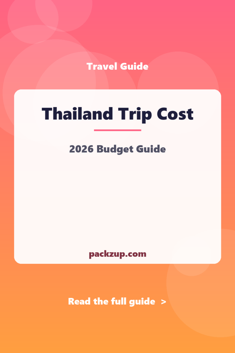 How Much Does a Trip to Thailand Cost?