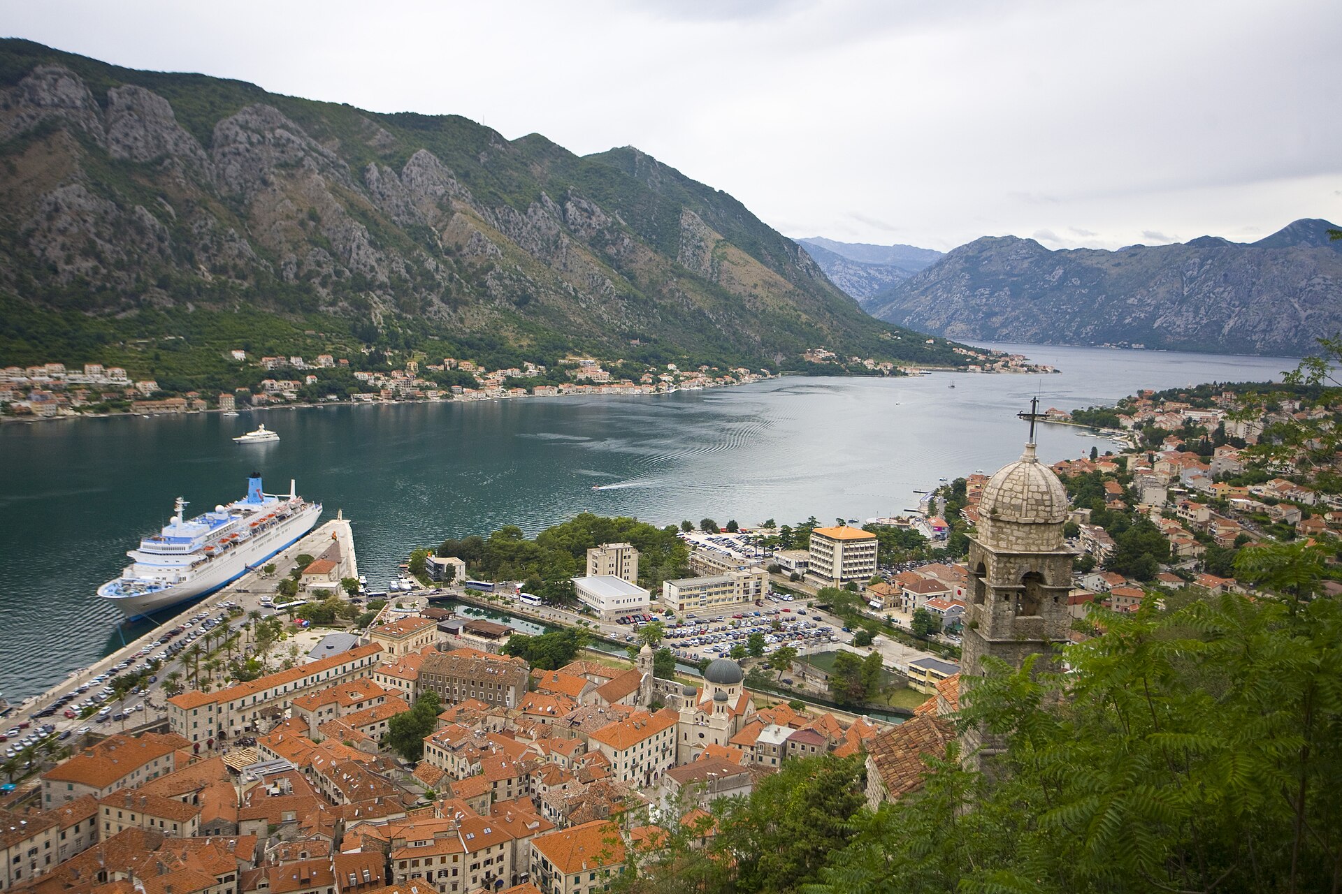 The Fortress of St John in Kotor