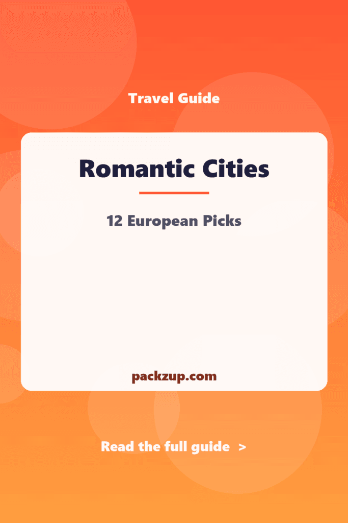 Romantic Cities - 12 European Picks