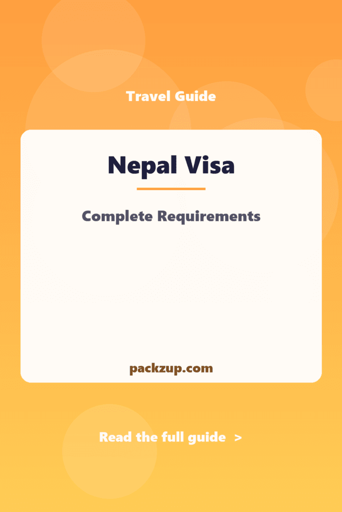 Nepal Visa - Complete Requirements
