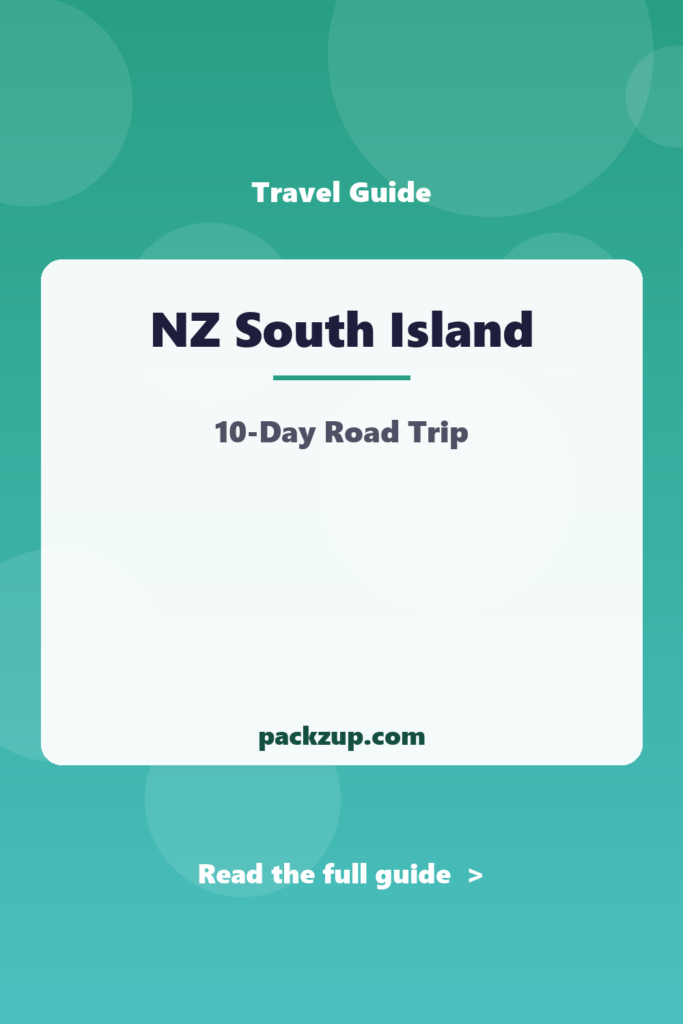 NZ South Island - 10-Day Road Trip