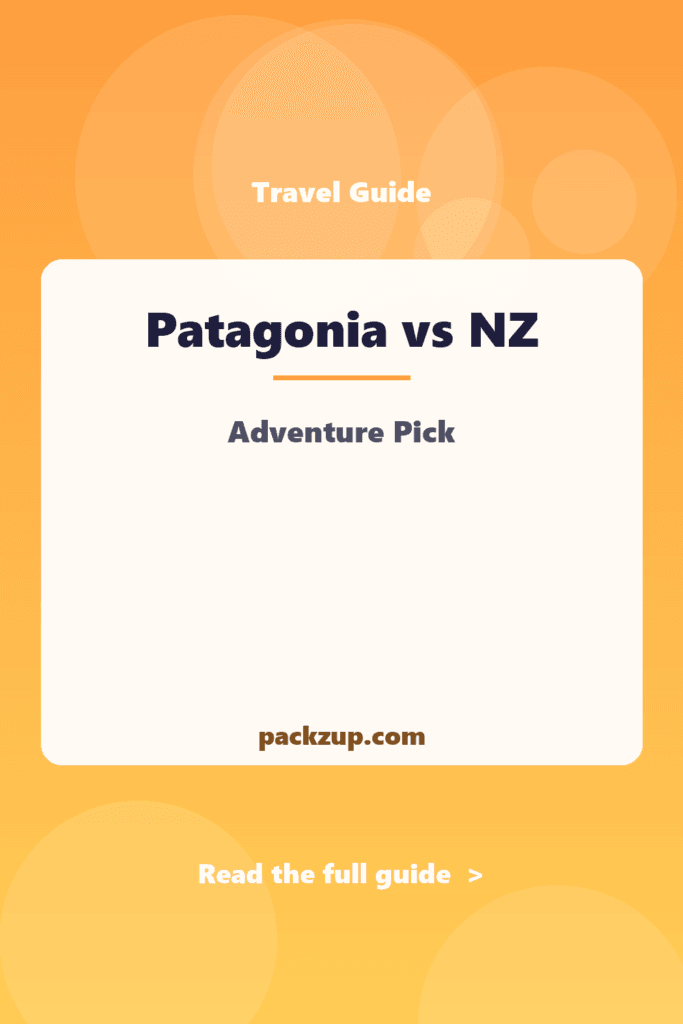 Patagonia vs NZ - Adventure Pick