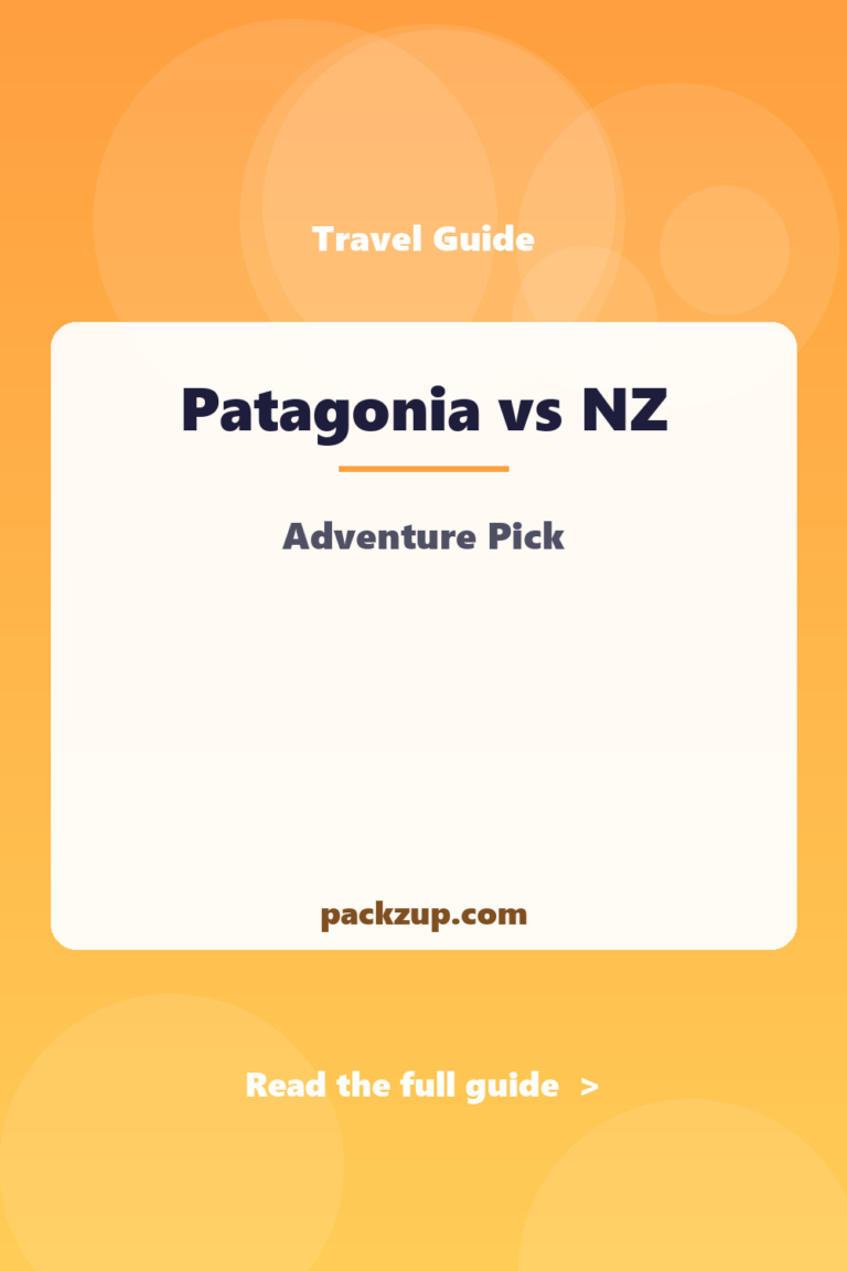 Patagonia vs New Zealand: Adventure Travel Showdown
