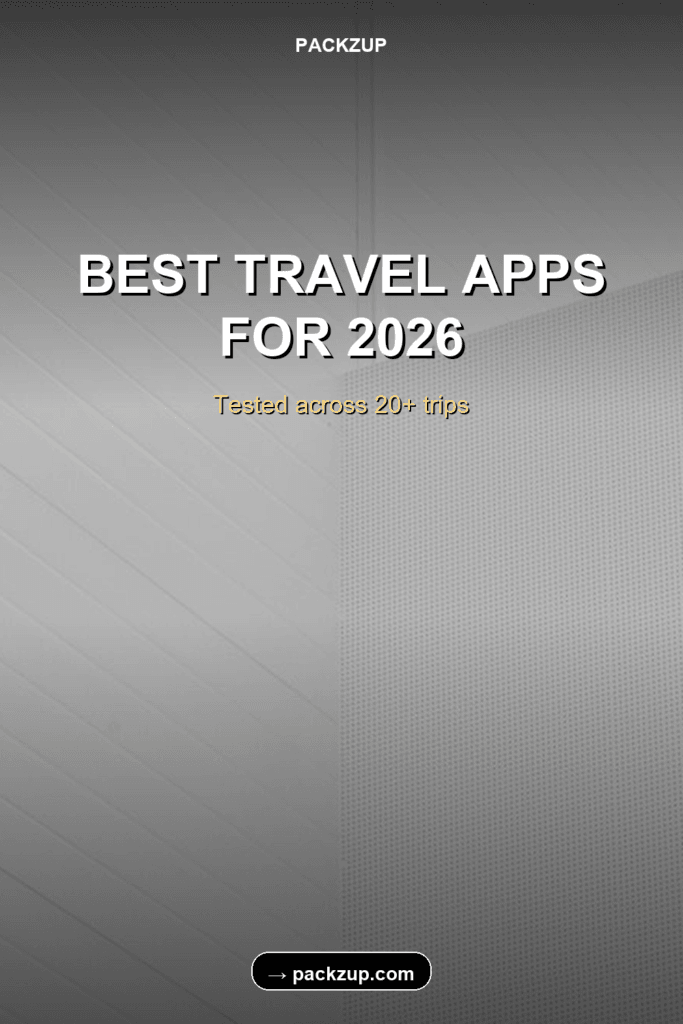 Pin Best Travel Apps