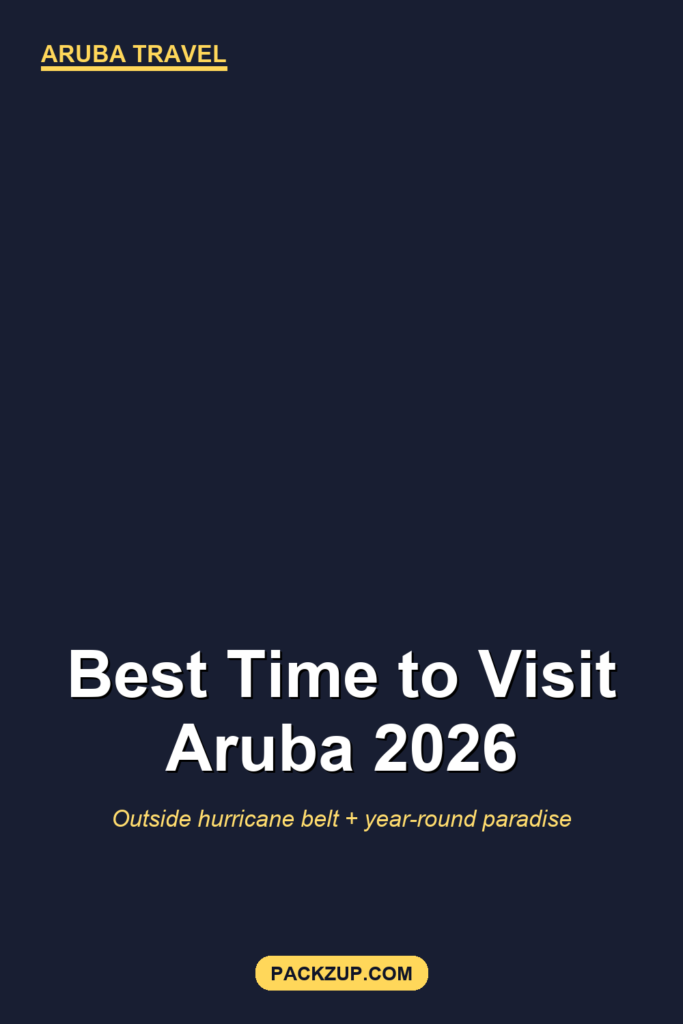 Best Time to Visit Aruba (2026 Local Guide)