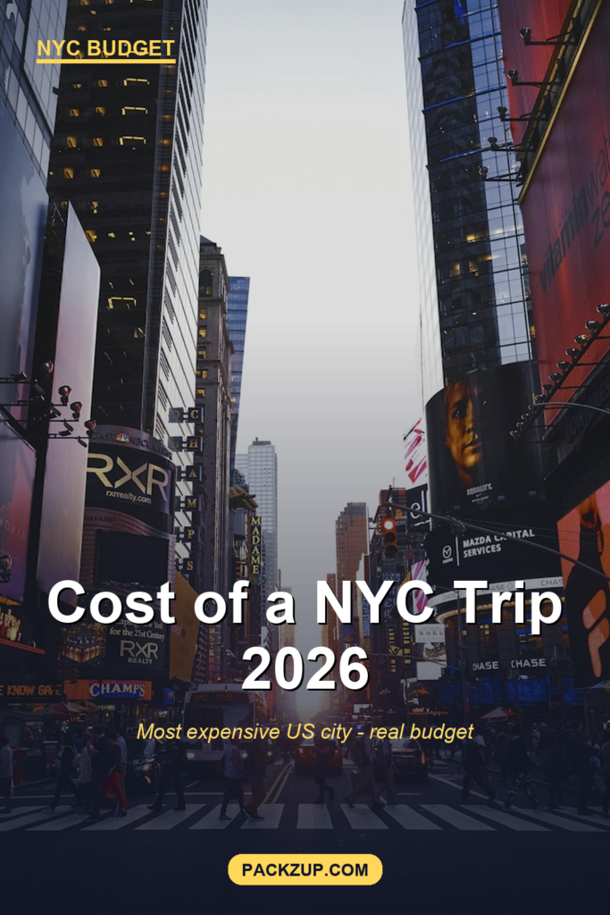 Cost of a NYC Trip: Real Budget Breakdown