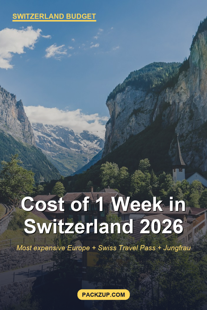 Cost of 1 Week in Switzerland: Real Budget Breakdown