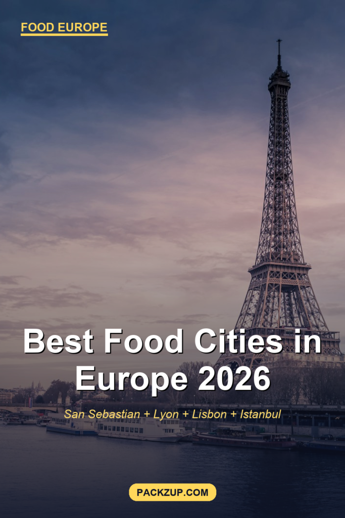 Best Food Cities in Europe (2026 Foodie Guide)