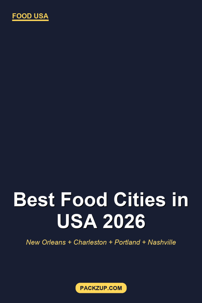 Best Food Cities in USA (2026 Foodie Guide)