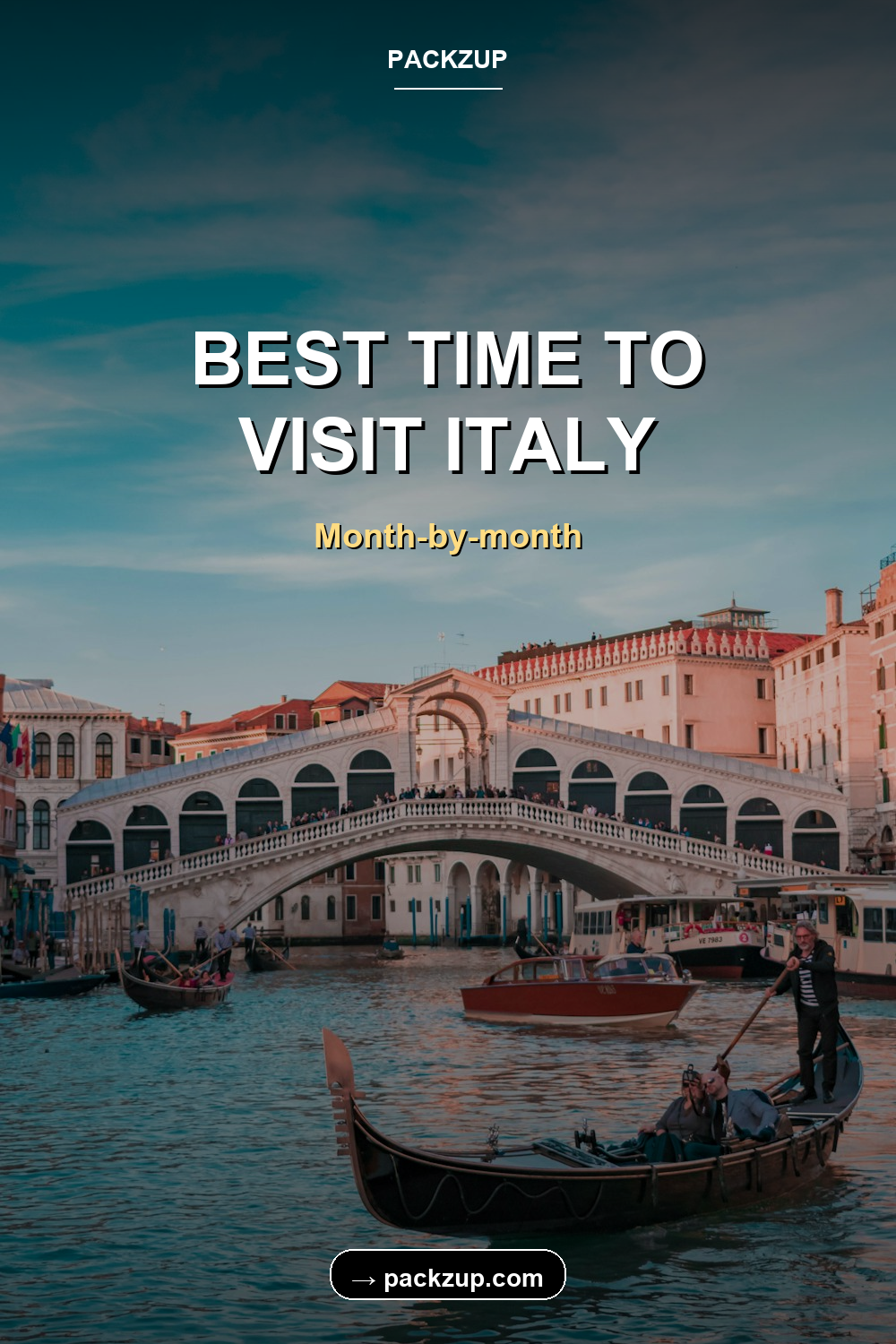 BEST TIME TO
VISIT ITALY