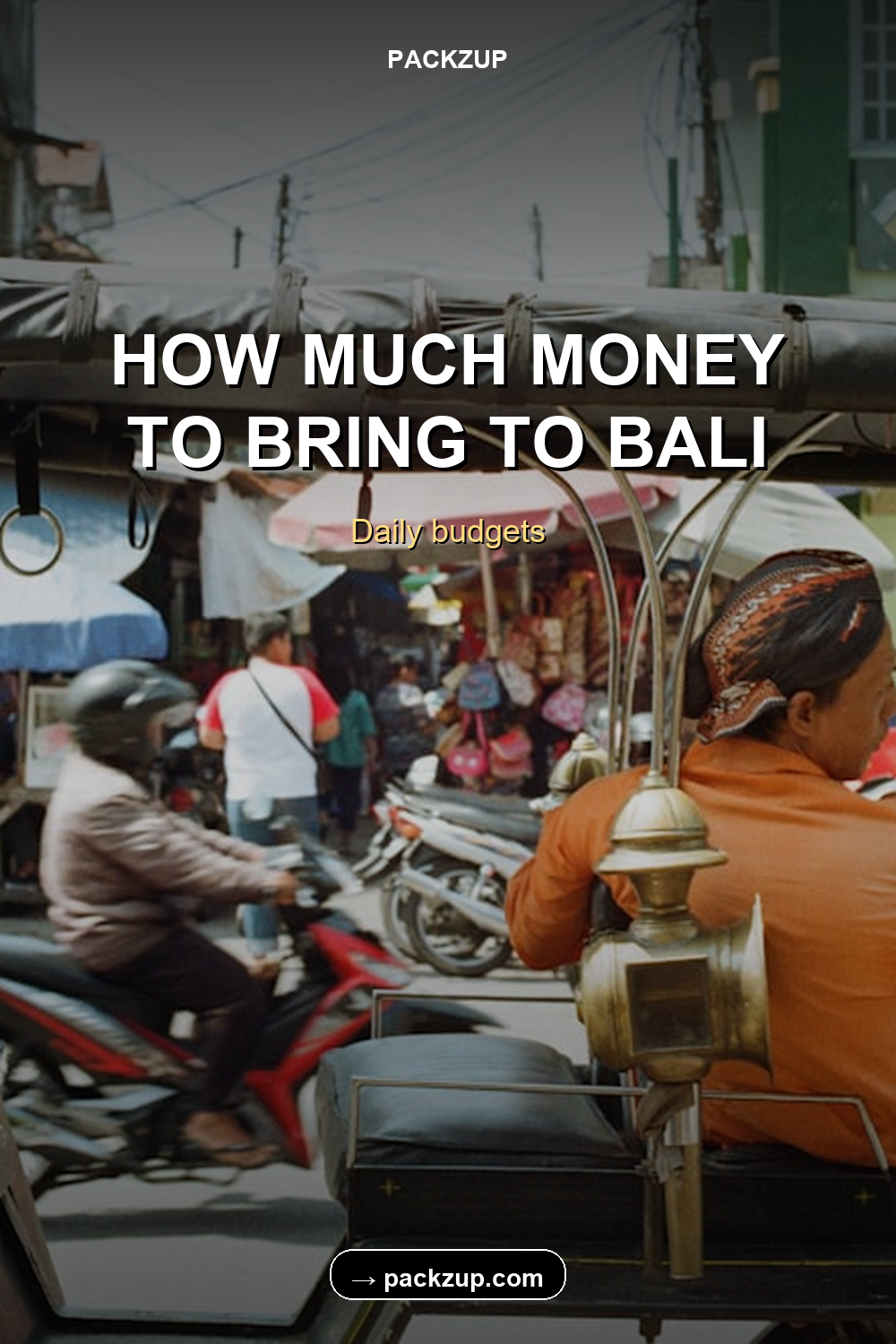 HOW MUCH MONEY
TO BRING TO BALI