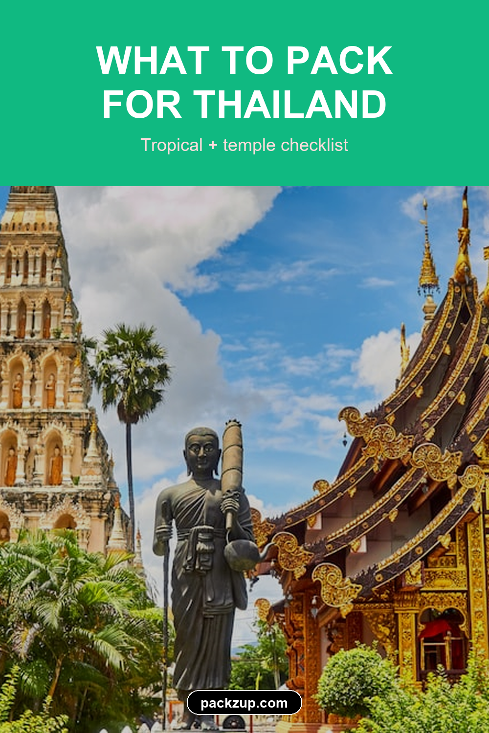 WHAT TO PACK
FOR THAILAND