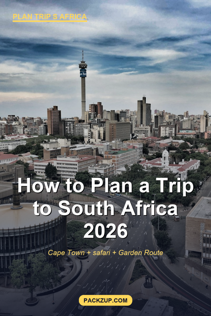 How to Plan a Trip to South Africa (2026 Step-by-Step Guide)