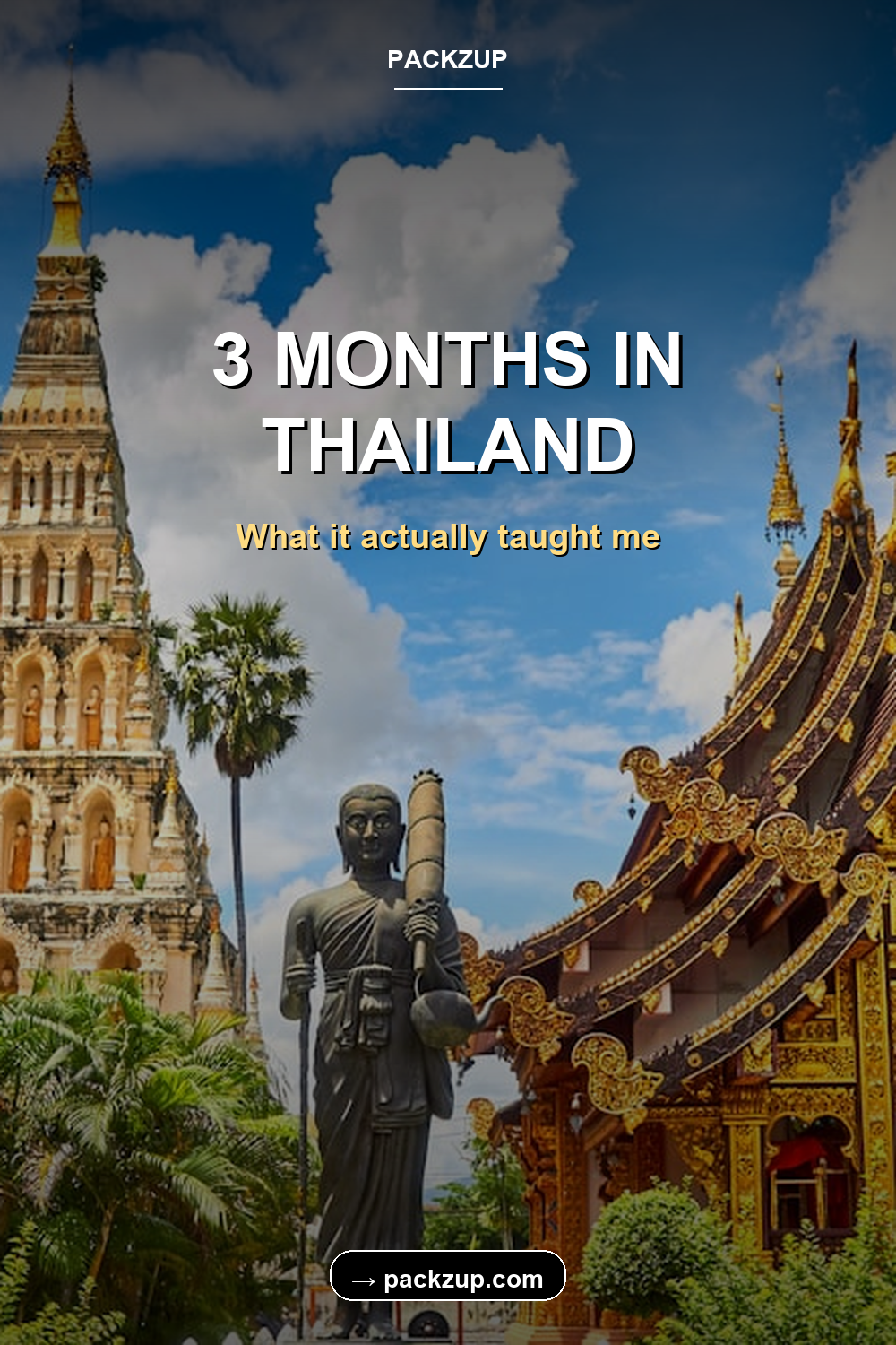 3 MONTHS IN
THAILAND