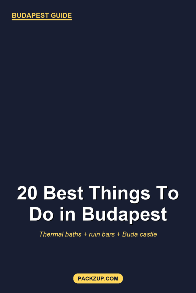 Pin Things Budapest