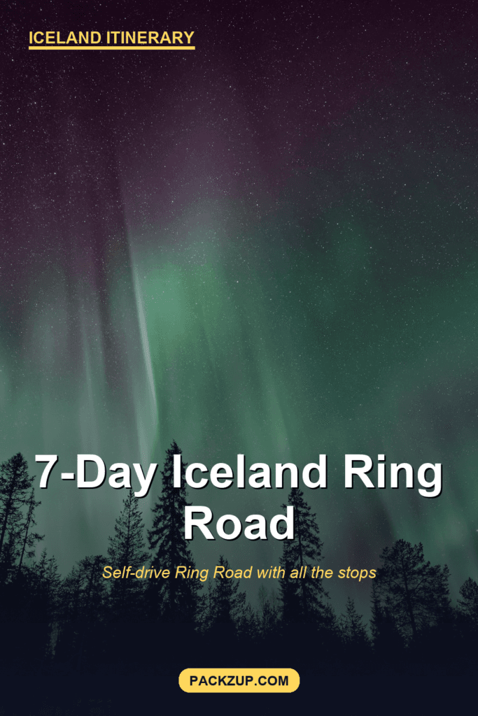 Pin USA 7Day Iceland Ringroad