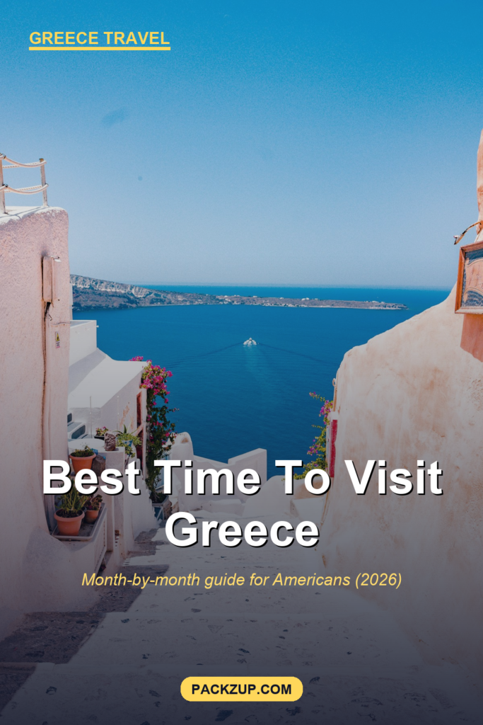Best Time to Visit Greece from USA (Month-by-Month)