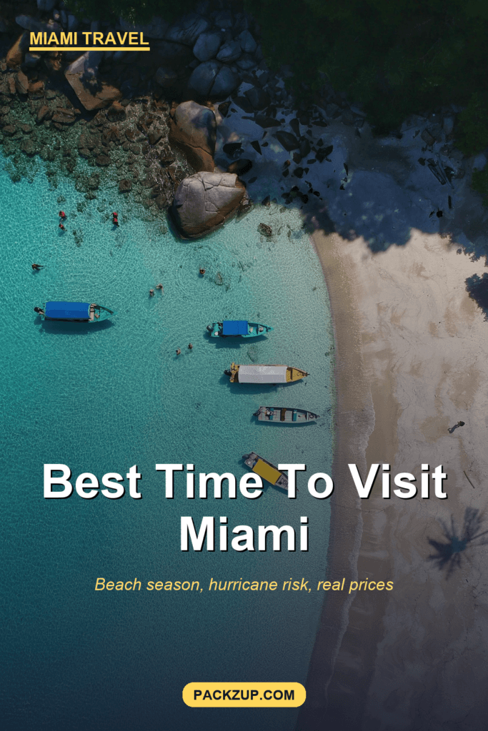 Pin USA Best Time Miami