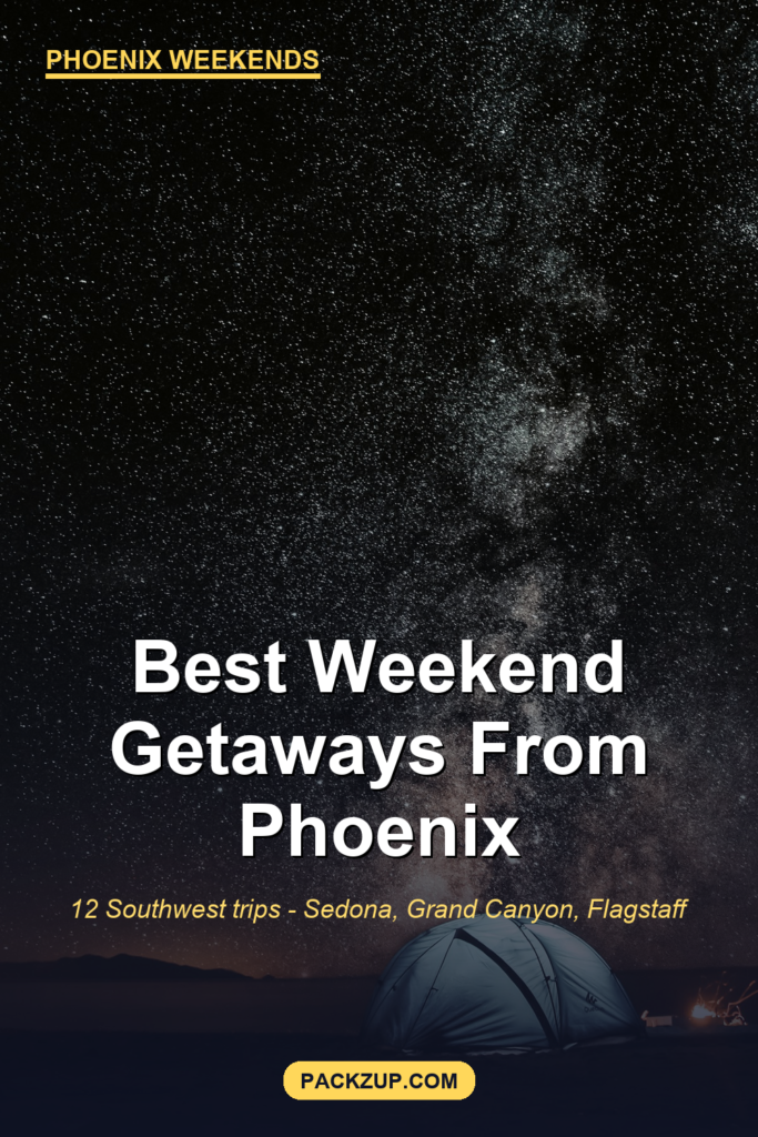 Best Weekend Getaways from Phoenix (12 Southwest Trips)