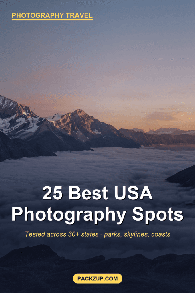 Pin USA Photography Spots