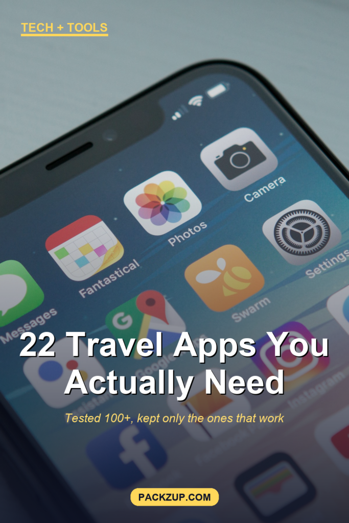 The Travel App Stack That Actually Works (22 Apps Tested)
