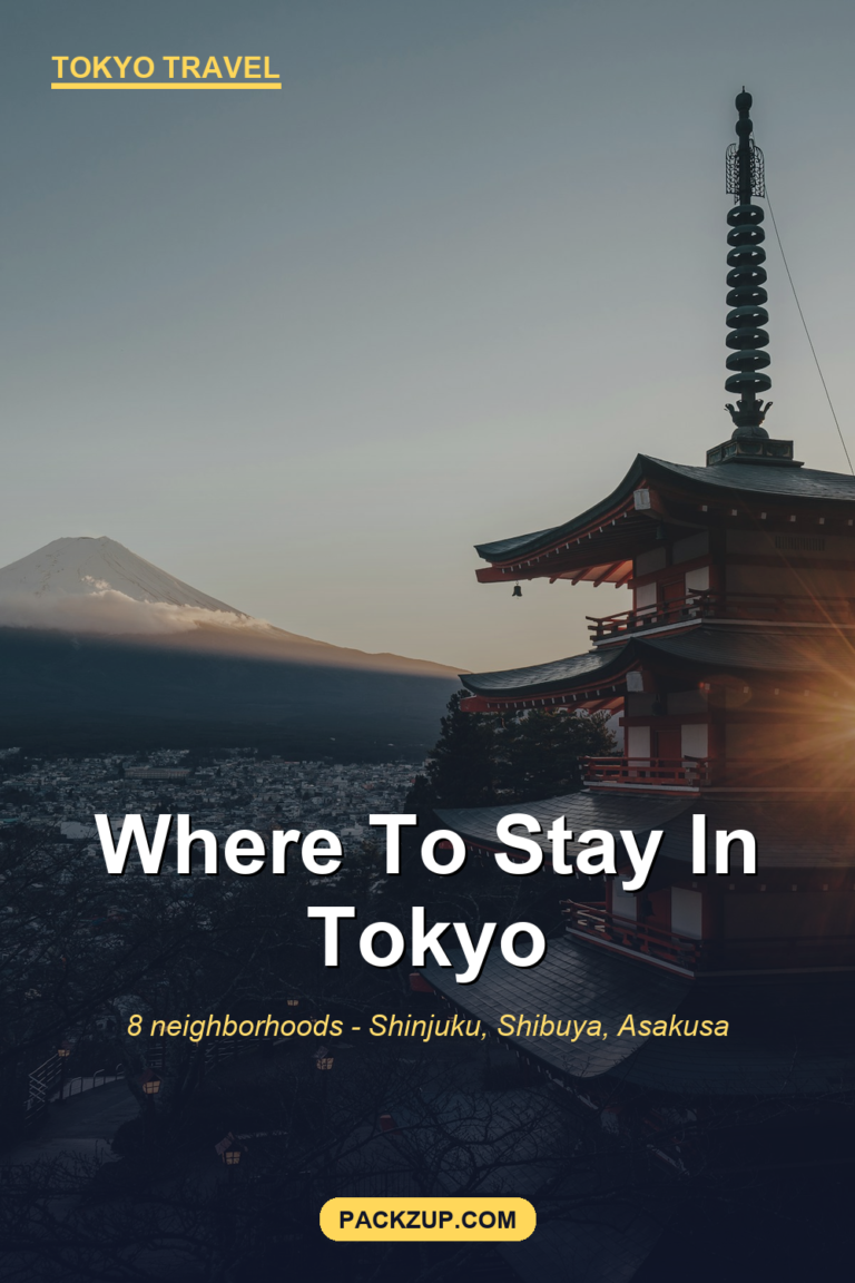 Where to Stay in Tokyo (8 Neighborhoods Compared)