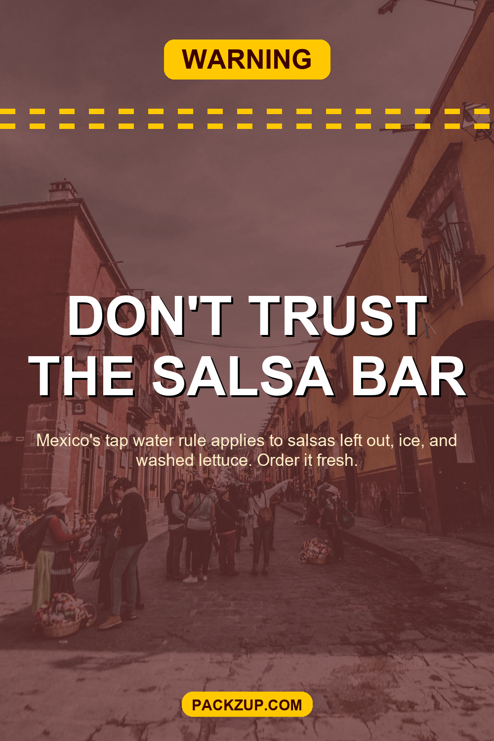 Don't trust the salsa bar