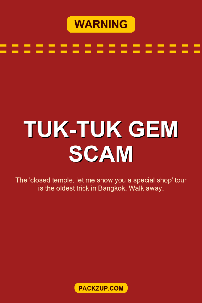 Pin Warn Thailand Scams