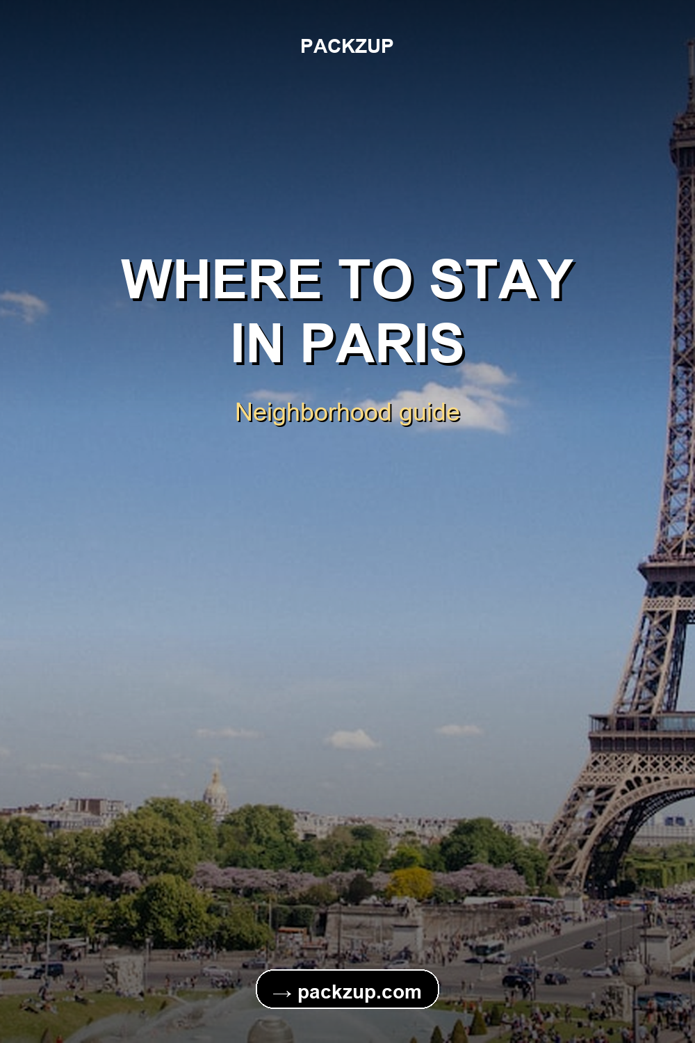 WHERE TO STAY
IN PARIS