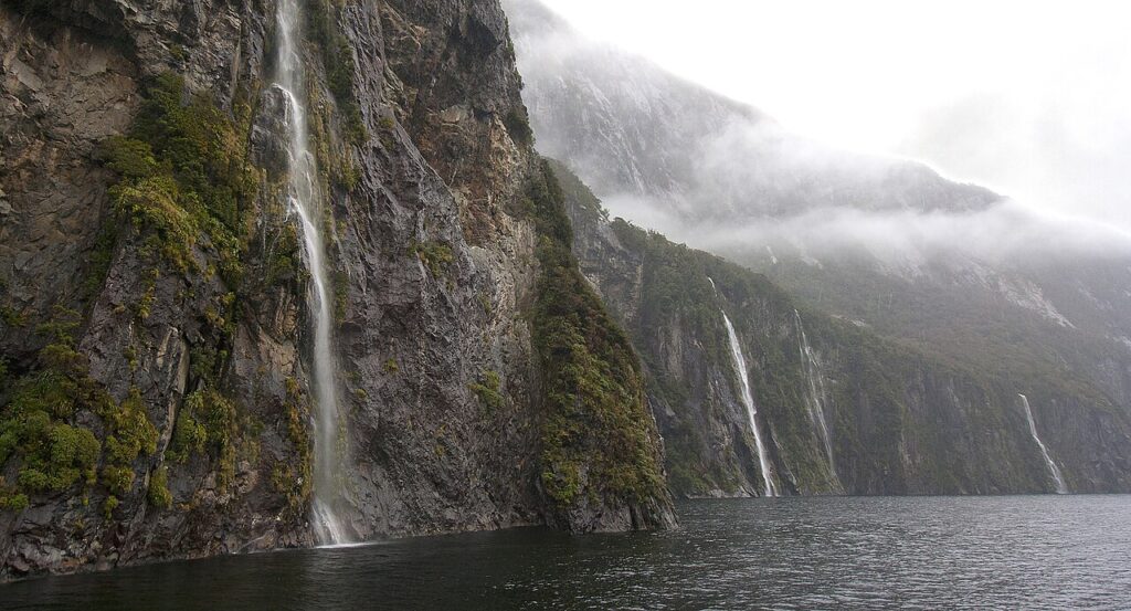 New Zealand mountain landscape